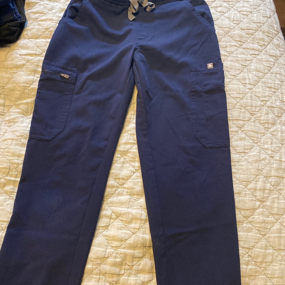 Figs zola skinny pant navy xxs